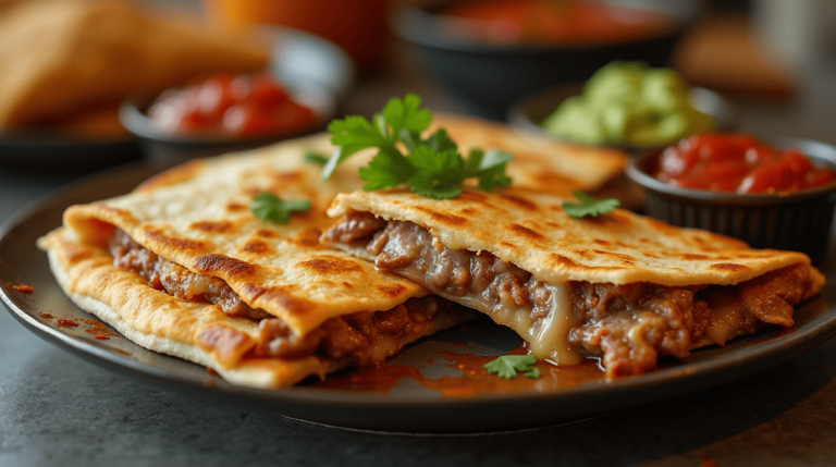 steak and cheese quesadilla