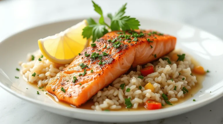 salmon and rice recipe