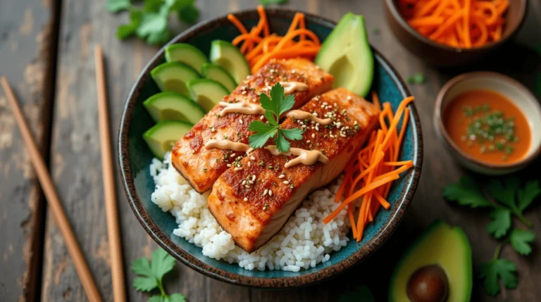 salmon bowls