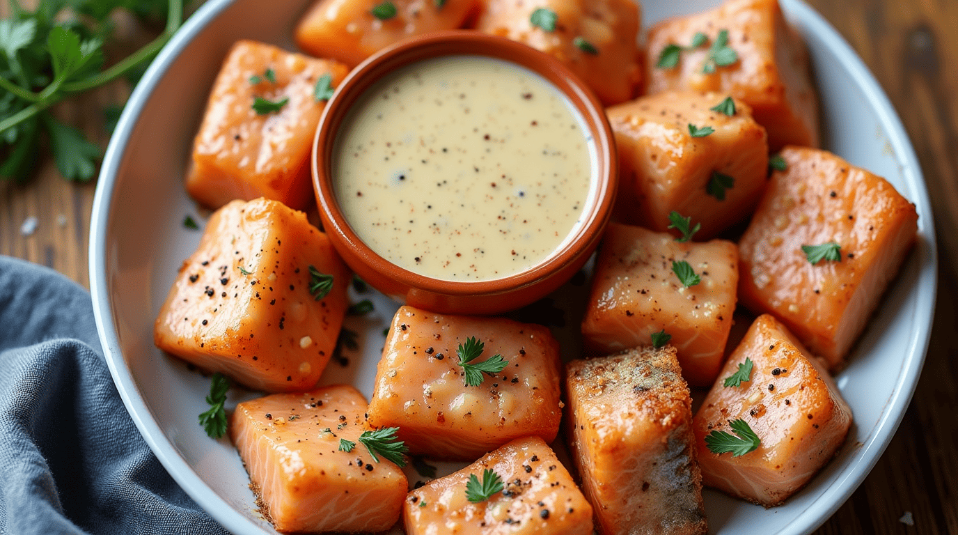 salmon bites recipe